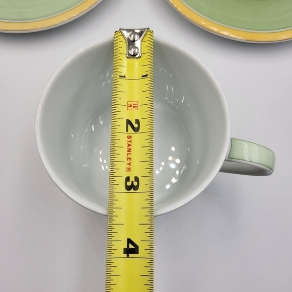 Mikasa English Rose (Porcelain) SL112 - 2 1/2" Flat Cup & Saucer - set of 2 - Picture 5 of 6